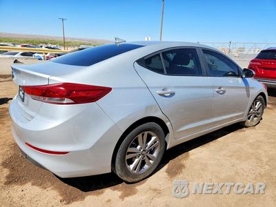 Trzecie zdjęcie samochodu z tyłu: 2018 HYUNDAI ELANTRA SEL VIN:KMHD84LF6JU523479 - miniatura