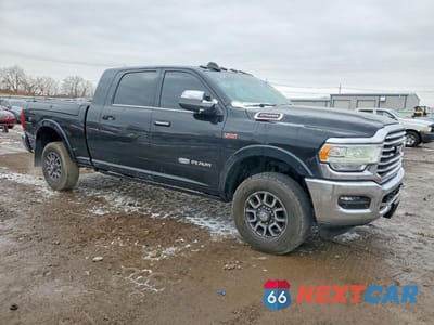 Czwarte zdjęcie samochodu z boku: 2021 RAM 2500 LONGHORN VIN:3C6UR5PJ9MG650733 - miniatura