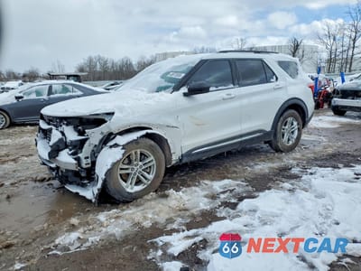 2021 FORD EXPLORER XLT 1FMSK8DH0MGB86083 - główne zdjęcie licytacji z USA - miniatura