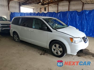 Czwarte zdjęcie samochodu z boku: 2018 DODGE GRAND CARAVAN SE VIN:2C4RDGBG1JR312821 - miniatura