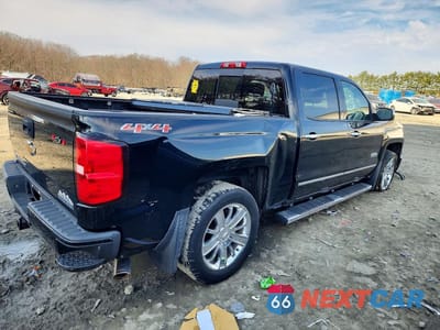 Trzecie zdjęcie samochodu z tyłu: 2014 CHEVROLET SILVERADO K1500 HIGH COUNTRY VIN:3GCUKTEC5EG307859 - miniatura