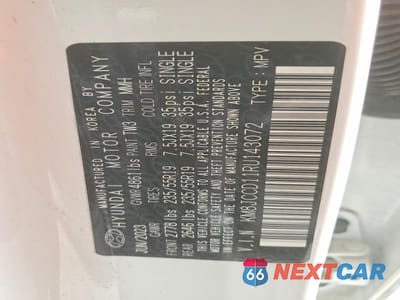 Zdjęcie 13 z 14 samochodu: 2024 HYUNDAI TUCSON HYBRID SEL CONVENIENCE VIN:KM8JCCD11RU143072 - miniatura