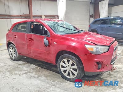 Czwarte zdjęcie samochodu z boku: 2015 MITSUBISHI OUTLANDER SPORT ES VIN:4A4AP3AU1FE022354 - miniatura