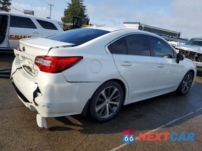 Trzecie zdjęcie samochodu z tyłu: 2017 SUBARU LEGACY 2.5I LIMITED VIN:4S3BNAN65H3003967 - miniatura