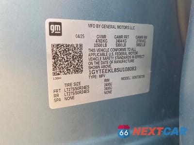 Zdjęcie 14 z 14 samochodu: 2025 CADILLAC ESCALADE IQ SPORT-1 VIN:1GYTEEKL8SU108083 - miniatura