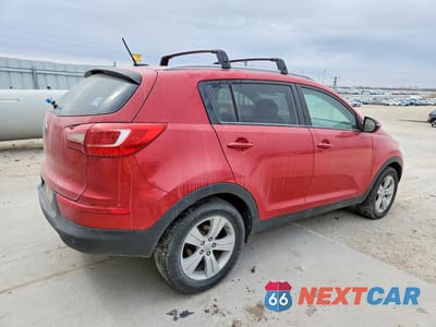 Trzecie zdjęcie samochodu z tyłu: 2013 KIA SPORTAGE LX VIN:KNDPB3A25D7401213 - miniatura