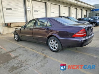 Drugie zdjęcie samochodu z przodu: 2002 MERCEDES-BENZ S 430 VIN:WDBNG70J22A288781 - miniatura