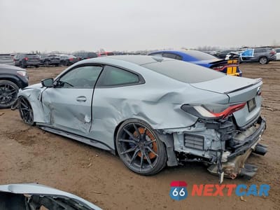 Drugie zdjęcie samochodu z przodu: 2022 BMW M4 COMPETITION VIN:WBS43AZ02NCJ86589 - miniatura