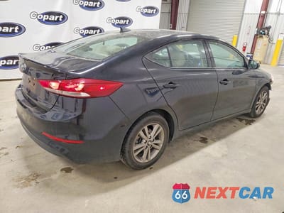 Trzecie zdjęcie samochodu z tyłu: 2018 HYUNDAI ELANTRA SEL VIN:KMHD84LFXJU612665 - miniatura