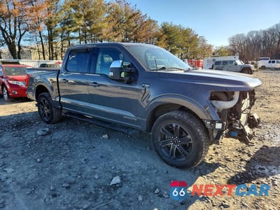 Czwarte zdjęcie samochodu z boku: 2021 FORD F150 SUPERCREW VIN:1FTFW1ED1MFA93916 - miniatura