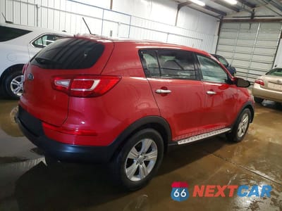 Trzecie zdjęcie samochodu z tyłu: 2013 KIA SPORTAGE LX VIN:KNDPBCA22D7403842 - miniatura