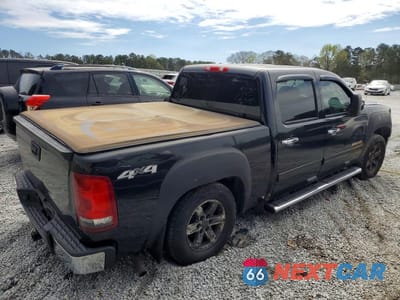 Trzecie zdjęcie samochodu z tyłu: 2013 GMC SIERRA K1500 SLE VIN:3GTP2VE71DG269315 - miniatura