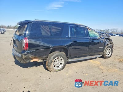 Trzecie zdjęcie samochodu z tyłu: 2015 GMC YUKON XL C1500 SLT VIN:1GKS1HKC6FR662041 - miniatura