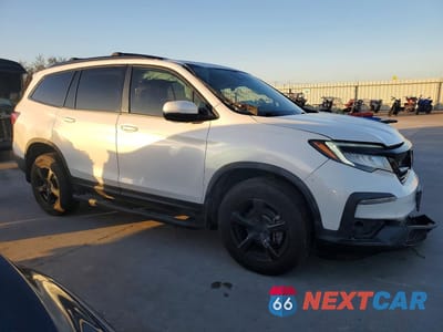 Czwarte zdjęcie samochodu z boku: 2021 HONDA PILOT BLACK VIN:5FNYF6H72MB010378 - miniatura