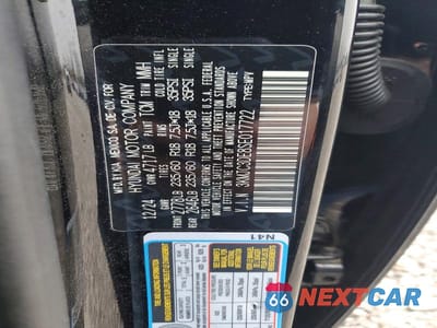 Zdjęcie 13 z 13 samochodu: 2025 HYUNDAI TUCSON SEL CONVENIENCE VIN:3KMJC3DE8SE017722 - miniatura