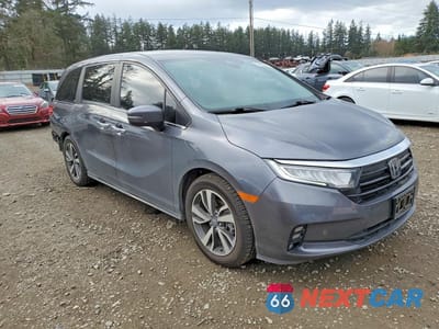 Czwarte zdjęcie samochodu z boku: 2023 HONDA ODYSSEY TOURING VIN:5FNRL6H81PB005165 - miniatura