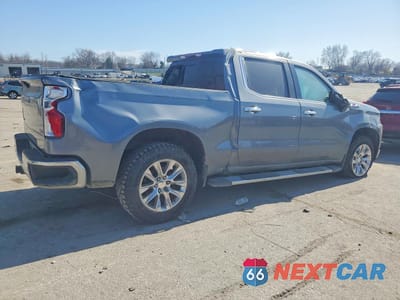 Trzecie zdjęcie samochodu z tyłu: 2022 CHEVROLET SILVERADO LTD K1500 LTZ VIN:3GCUYGED6NG151815 - miniatura