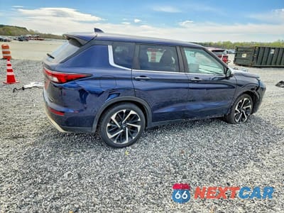 Trzecie zdjęcie samochodu z tyłu: 2022 MITSUBISHI OUTLANDER SE VIN:JA4J4UA87NZ038441 - miniatura