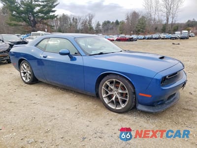 Czwarte zdjęcie samochodu z boku: 2022 DODGE CHALLENGER GT VIN:2C3CDZJG6NH254448 - miniatura