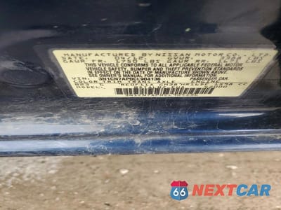 Zdjęcie 12 z 12 samochodu: 2012 NISSAN VERSA 1.6 S VIN:3N1CN7AP0CL904136 - miniatura