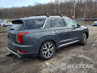 Trzecie zdjęcie samochodu z tyłu: 2021 HYUNDAI PALISADE SEL VIN:KM8R44HE8MU224064 - miniatura