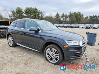 Czwarte zdjęcie samochodu z boku: 2018 AUDI Q5 PREMIUM PLUS VIN:WA1BNAFY1J2052153 - miniatura