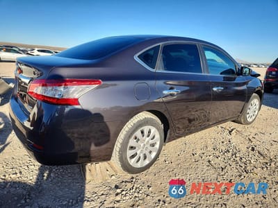 Trzecie zdjęcie samochodu z tyłu: 2014 NISSAN SENTRA SV VIN:3N1AB7AP9EL607465 - miniatura