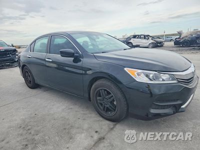 Czwarte zdjęcie samochodu z boku: 2016 HONDA ACCORD LX VIN:1HGCR2F34GA101113 - miniatura