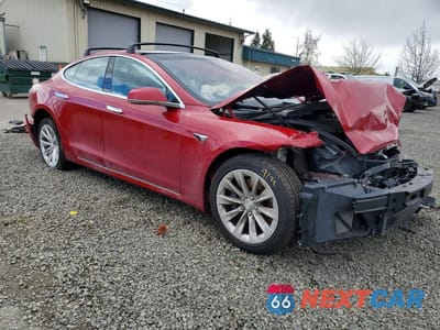 Czwarte zdjęcie samochodu z boku: 2018 TESLA MODEL S VIN:5YJSA1E25JF259849 - miniatura