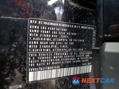 Zdjęcie 12 z 12 samochodu: 2026 VOLKSWAGEN TAOS SE VIN:3VVSC7B21TM007520 - miniatura