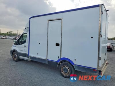 Drugie zdjęcie samochodu z przodu: 2021 FORD TRANSIT DELIVERY TRUCK VIN:1FDBW5Z87MKA80044 - miniatura