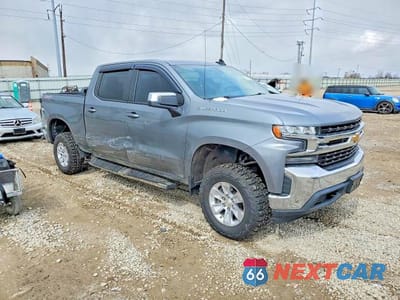 Czwarte zdjęcie samochodu z boku: 2019 CHEVROLET SILVERADO K1500 LT VIN:3GCPYDEK3KG212902 - miniatura