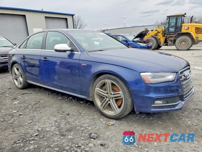 Czwarte zdjęcie samochodu z boku: 2014 AUDI S4 PREMIUM PLUS VIN:WAUDGAFL7EA097345 - miniatura