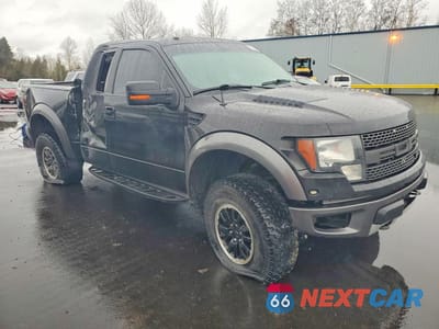 Czwarte zdjęcie samochodu z boku: 2010 FORD F150 SUPER CAB VIN:1FTEX1E67AFB92567 - miniatura