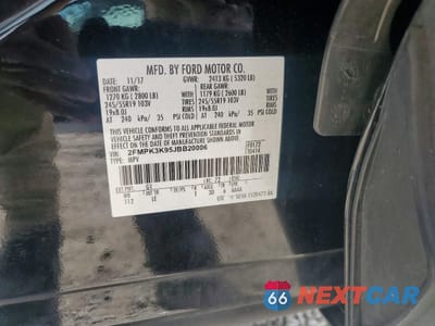 Zdjęcie 13 z 13 samochodu: 2018 FORD EDGE TITANIUM VIN:2FMPK3K95JBB20006 - miniatura