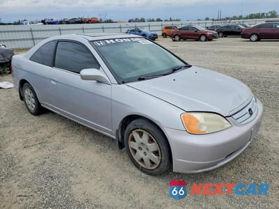 Czwarte zdjęcie samochodu z boku: 2002 HONDA CIVIC EX VIN:1HGEM22972L003496 - miniatura