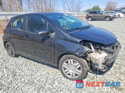 Czwarte zdjęcie samochodu z boku: 2015 TOYOTA YARIS 5-DOOR L VIN:VNKKTUD30FA041279 - miniatura