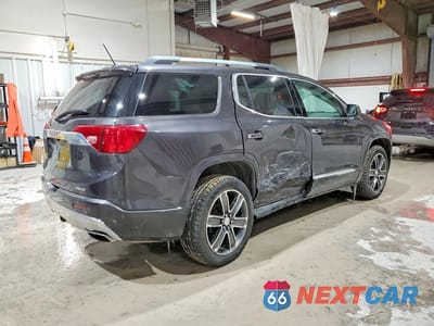 Trzecie zdjęcie samochodu z tyłu: 2018 GMC ACADIA DENALI VIN:1GKKNXLS2JZ159989 - miniatura