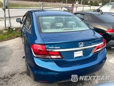 Trzecie zdjęcie samochodu z tyłu: 2013 HONDA CIVIC LX VIN:2HGFB2F50DH570618 - miniatura