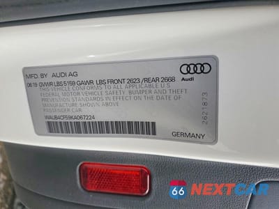 Zdjęcie 13 z 13 samochodu: 2019 AUDI S5 PREMIUM PLUS VIN:WAUB4CF59KA067224 - miniatura