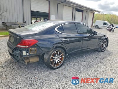 Trzecie zdjęcie samochodu z tyłu: 2021 GENESIS G70 3.3T VIN:KMTG74LE5MU067279 - miniatura