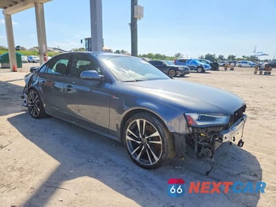 Czwarte zdjęcie samochodu z boku: 2014 AUDI S4 PREMIUM PLUS VIN:WAUBGAFL0EA124635 - miniatura