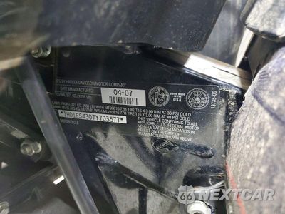 Zdjęcie 9 z 9 samochodu: 2007 HARLEY DAVIDSON FLTR VIN:1HD1FS4307Y703577 - miniatura