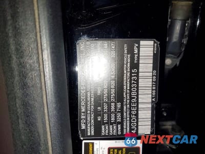 Zdjęcie 13 z 13 samochodu: 2018 MERCEDES-BENZ GLS 450 4MATIC VIN:4JGDF6EE9JB037315 - miniatura