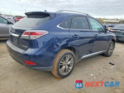 Trzecie zdjęcie samochodu z tyłu: 2013 LEXUS RX 350 BASE VIN:2T2ZK1BA7DC091613 - miniatura