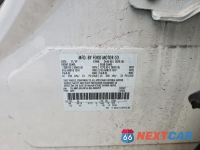 Zdjęcie 13 z 13 samochodu: 2020 LINCOLN NAUTILUS VIN:2LMPJ8J93LBL06037 - miniatura