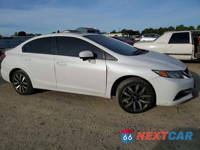 Czwarte zdjęcie samochodu z boku: 2015 HONDA CIVIC EXL VIN:19XFB2F95FE250517 - miniatura