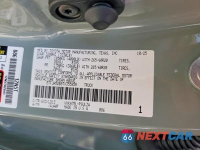 Zdjęcie 12 z 12 samochodu: 2026 TOYOTA TUNDRA LIMITED VIN:5TFJA5DB8TX355858 - miniatura