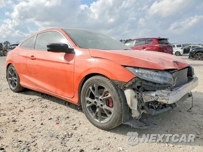 Czwarte zdjęcie samochodu z boku: 2020 HONDA CIVIC SI VIN:2HGFC3A58LH754584 - miniatura