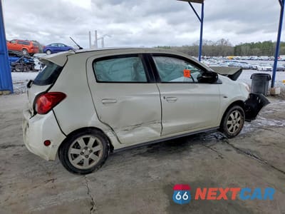 Trzecie zdjęcie samochodu z tyłu: 2015 MITSUBISHI MIRAGE ES VIN:ML32A4HJ7FH043094 - miniatura